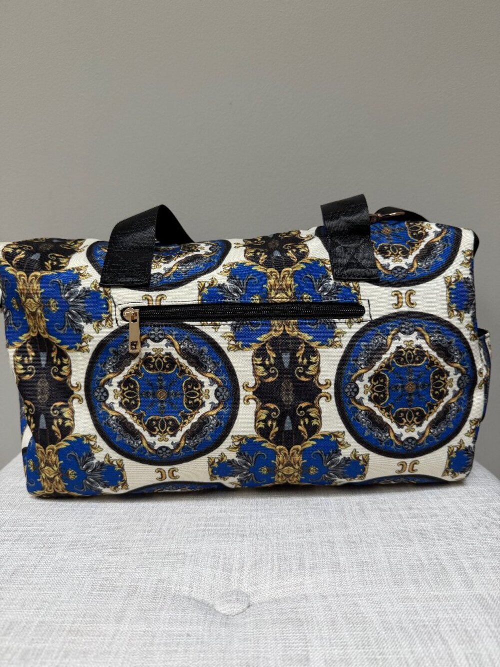 Alice + Olivia "Regal Romance Sapphire" Duffle Bag